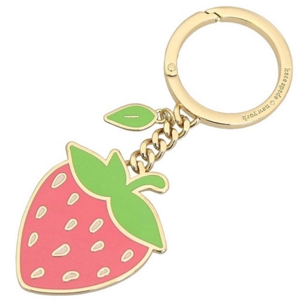 Kate Spade Strawberry Keychain